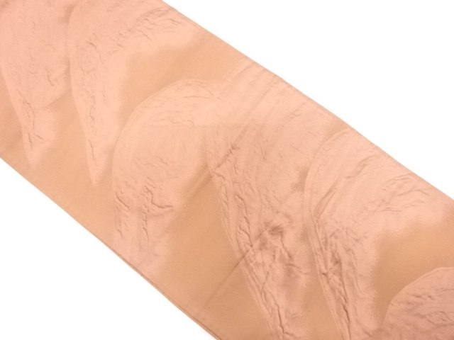 JAPANESE KIMONO / ANTIQUE FUKURO OBI / SILK / WOVEN MOUNTAINS